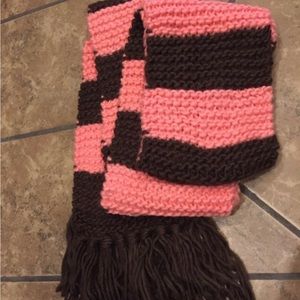 Scarf - pink/brown